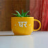 Ghar Cup Planter for Wall | Hindi Quote Cup Planters | - Ceramic Wall Decoration India - Buy Online - Free Shipping